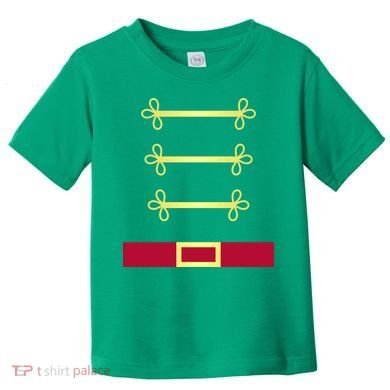 Toy Soldier Nutcracker Costume Uniform Toddler T-Shirt