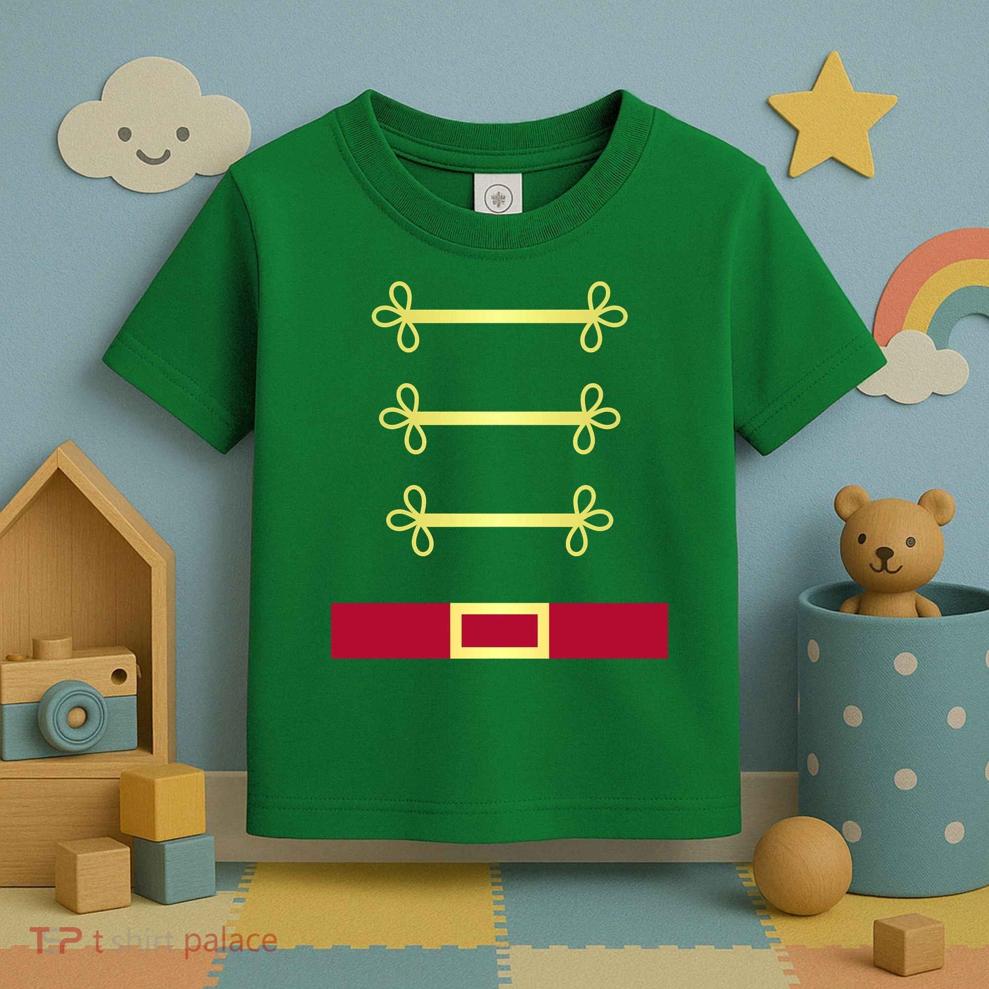 Toy Soldier Nutcracker Costume Uniform Toddler T-Shirt