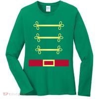 Toy Soldier Nutcracker Costume Uniform Women's Long Sleeve Shirt thumb 0