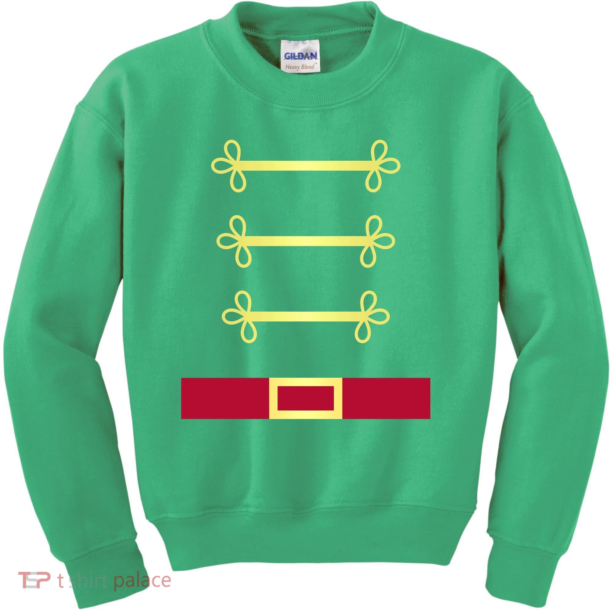 Toy Soldier Nutcracker Costume Uniform Kids Sweatshirt