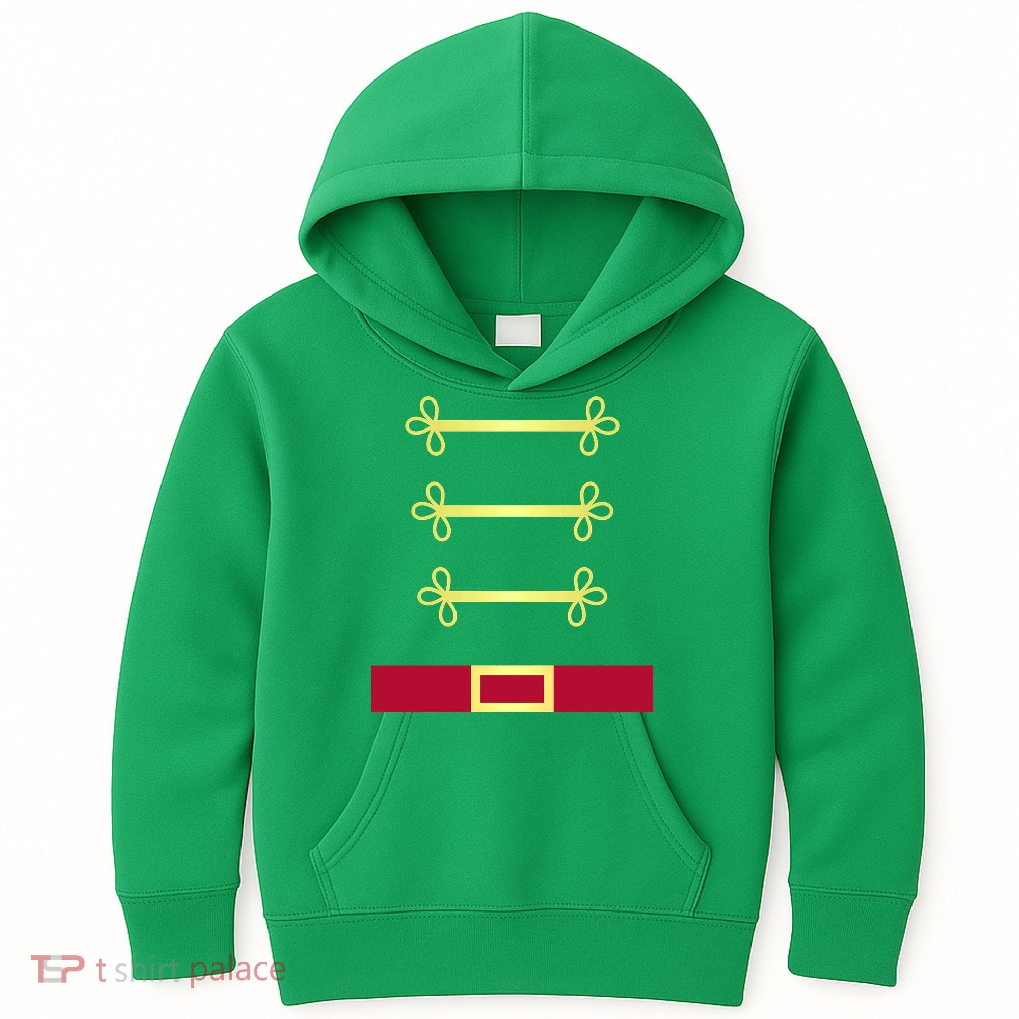 Toy Soldier Nutcracker Costume Uniform Kids Hoodie