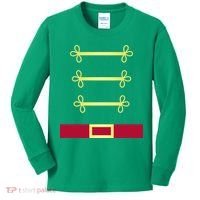 Toy Soldier Nutcracker Costume Uniform Kids Long Sleeve Shirt thumb 0