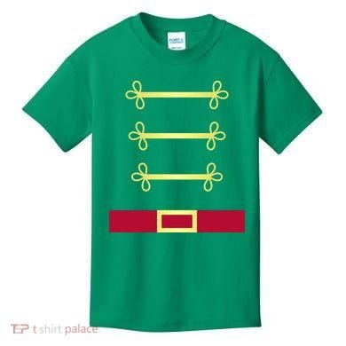 Toy Soldier Nutcracker Costume Uniform Kids T-Shirt