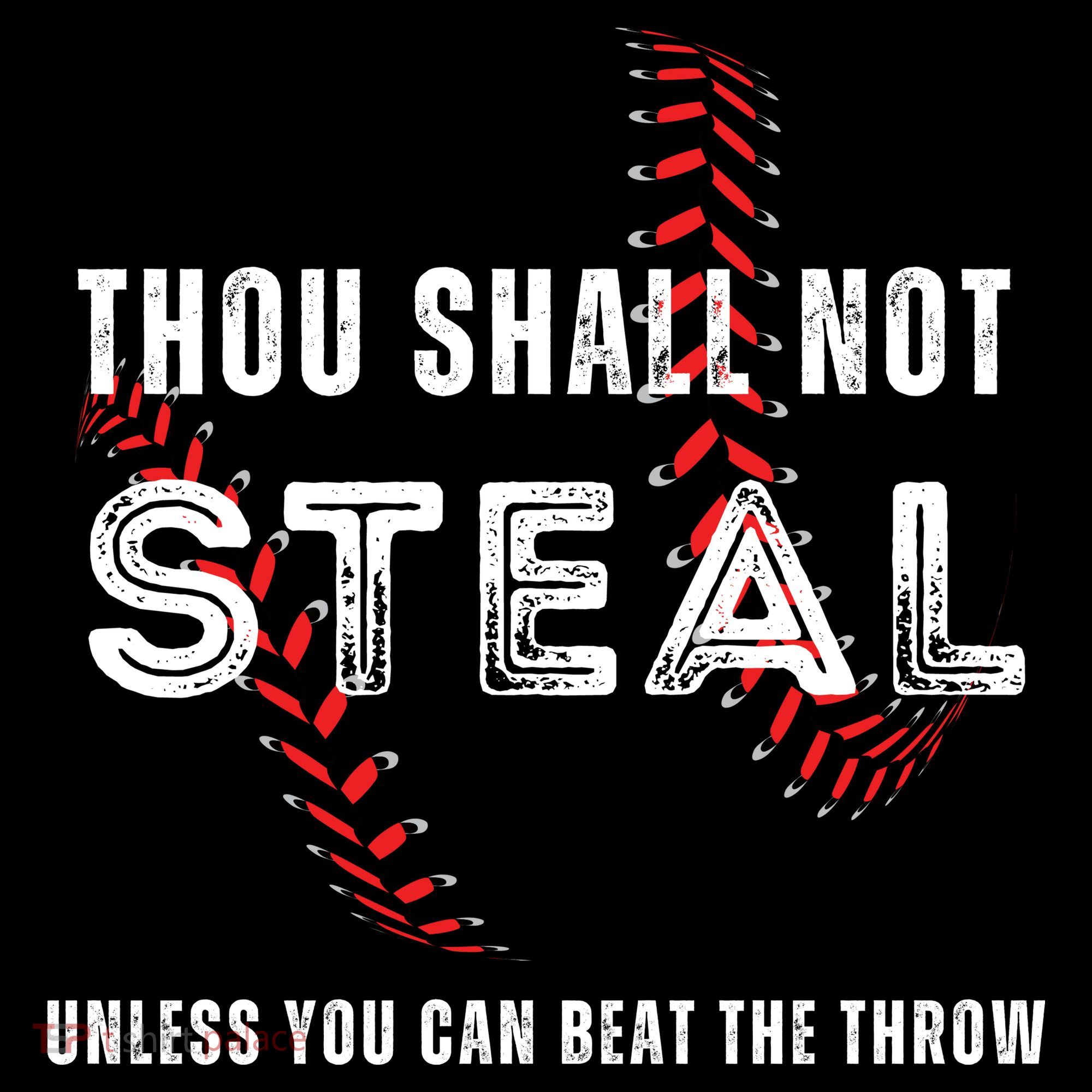 Thou Shall Not Steal Baseball Gift Apron