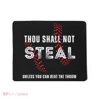 Thou Shall Not Steal Baseball Gift Mousepad thumb 0