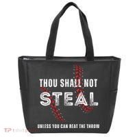 Thou Shall Not Steal Baseball Gift Tote Bag thumb 0