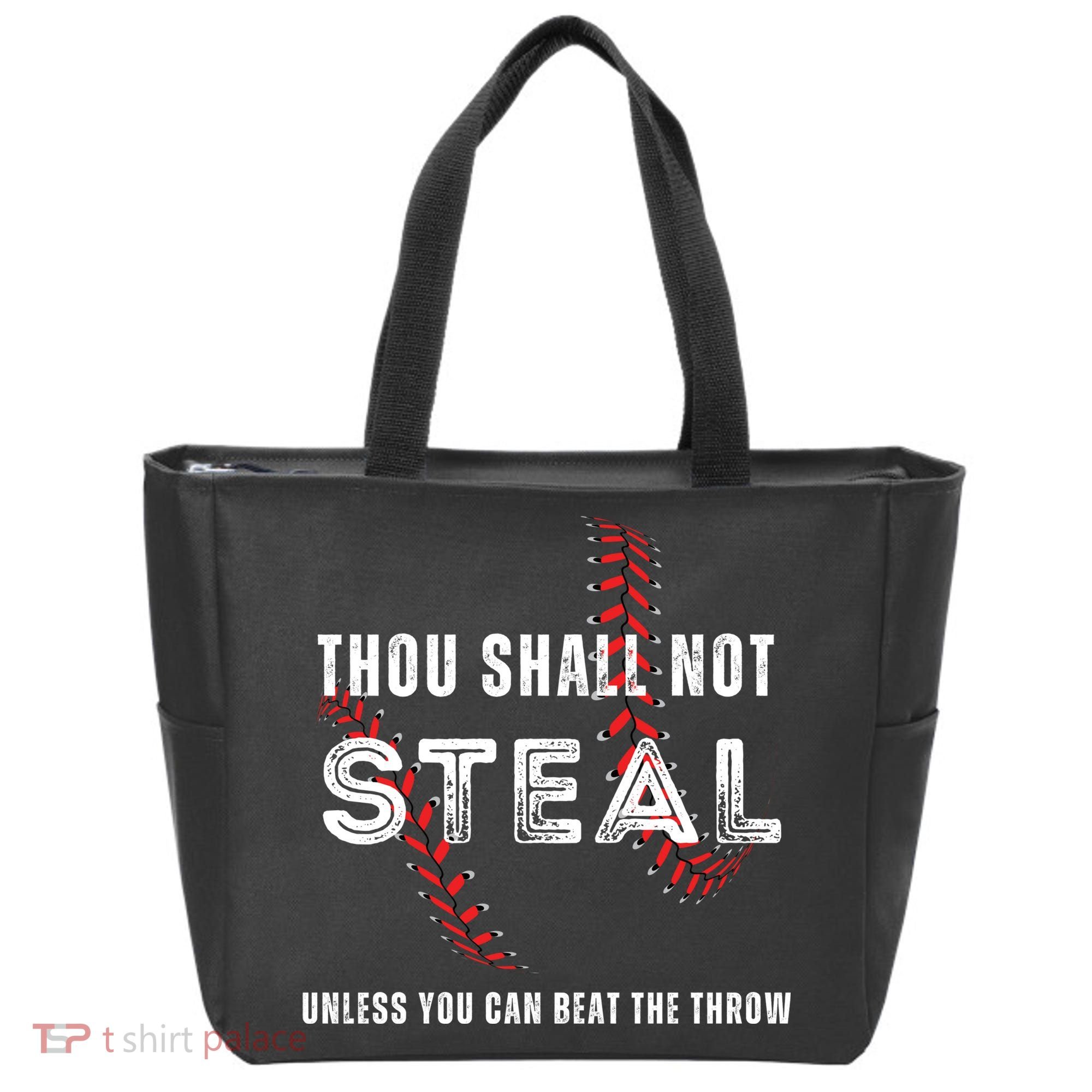 Thou Shall Not Steal Baseball Gift Tote Bag