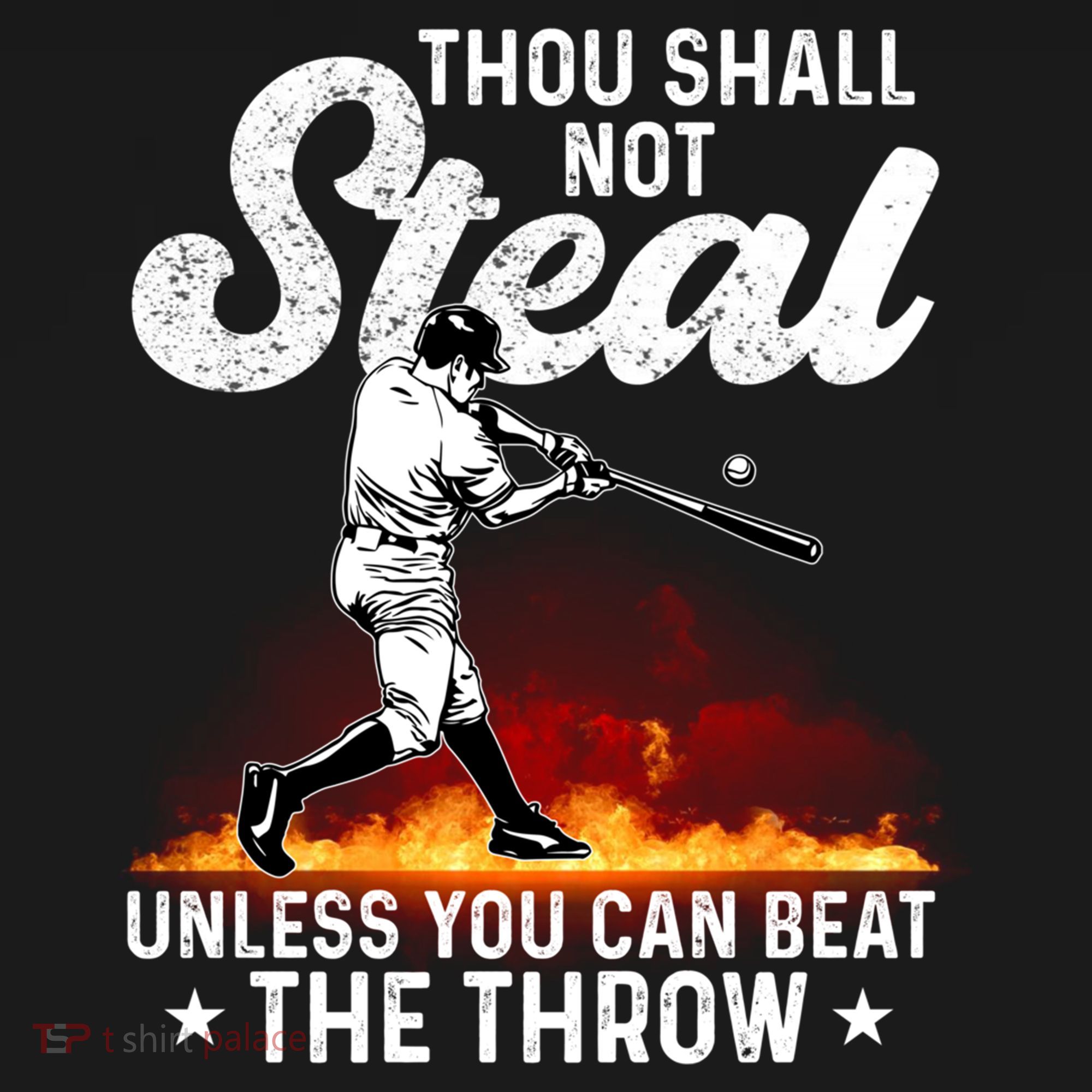 Thou Shall Not Steal Unless You Can Beat The Throw Baseball Gift Bucket Hat