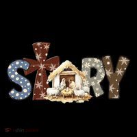 True Story Nativity Christmas Jesus Faith Based Christmas Gift Coffee Mug thumb 5