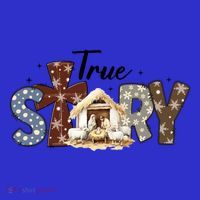 True Story Nativity Christmas Jesus Faith Based Christmas Gift Mousepad thumb 1