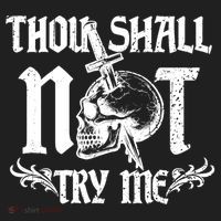 Thou Shall Not Try Me Women's Sweatshirt thumb 2