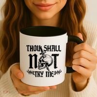 Thou Shall Not Try Me Coffee Mug thumb 3