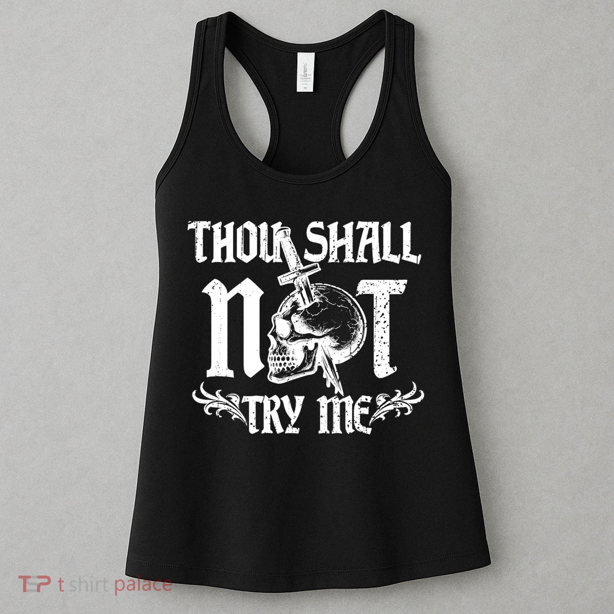 Thou Shall Not Try Me Women's Tank Top
