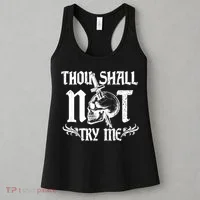Thou Shall Not Try Me Women's Tank Top thumb 3