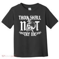 Thou Shall Not Try Me Toddler T-Shirt thumb 0