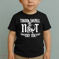 Thou Shall Not Try Me Toddler T-Shirt thumb 2