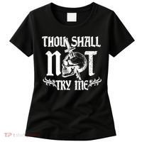 Thou Shall Not Try Me Women's T-Shirt thumb 0