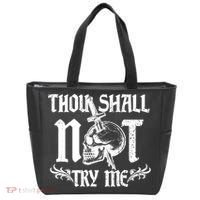 Thou Shall Not Try Me Tote Bag thumb 0