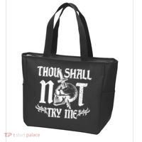 Thou Shall Not Try Me Tote Bag thumb 3