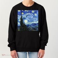 The Starry Night By Vincent Van Gogh Women's Sweatshirt thumb 0