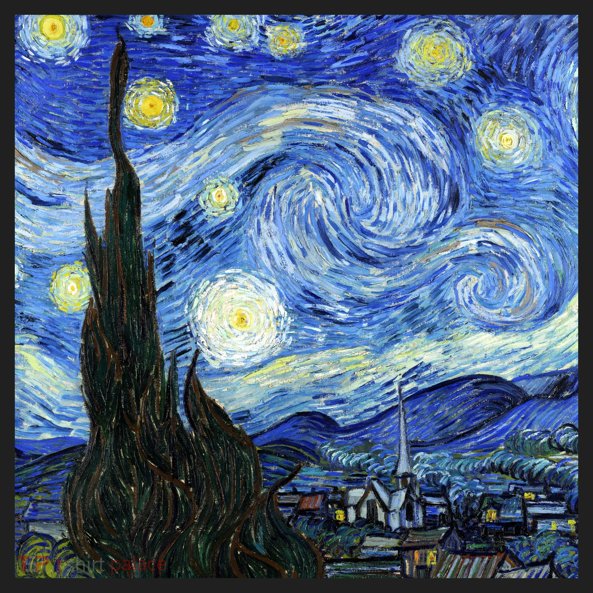 The Starry Night By Vincent Van Gogh Women's Sweatshirt