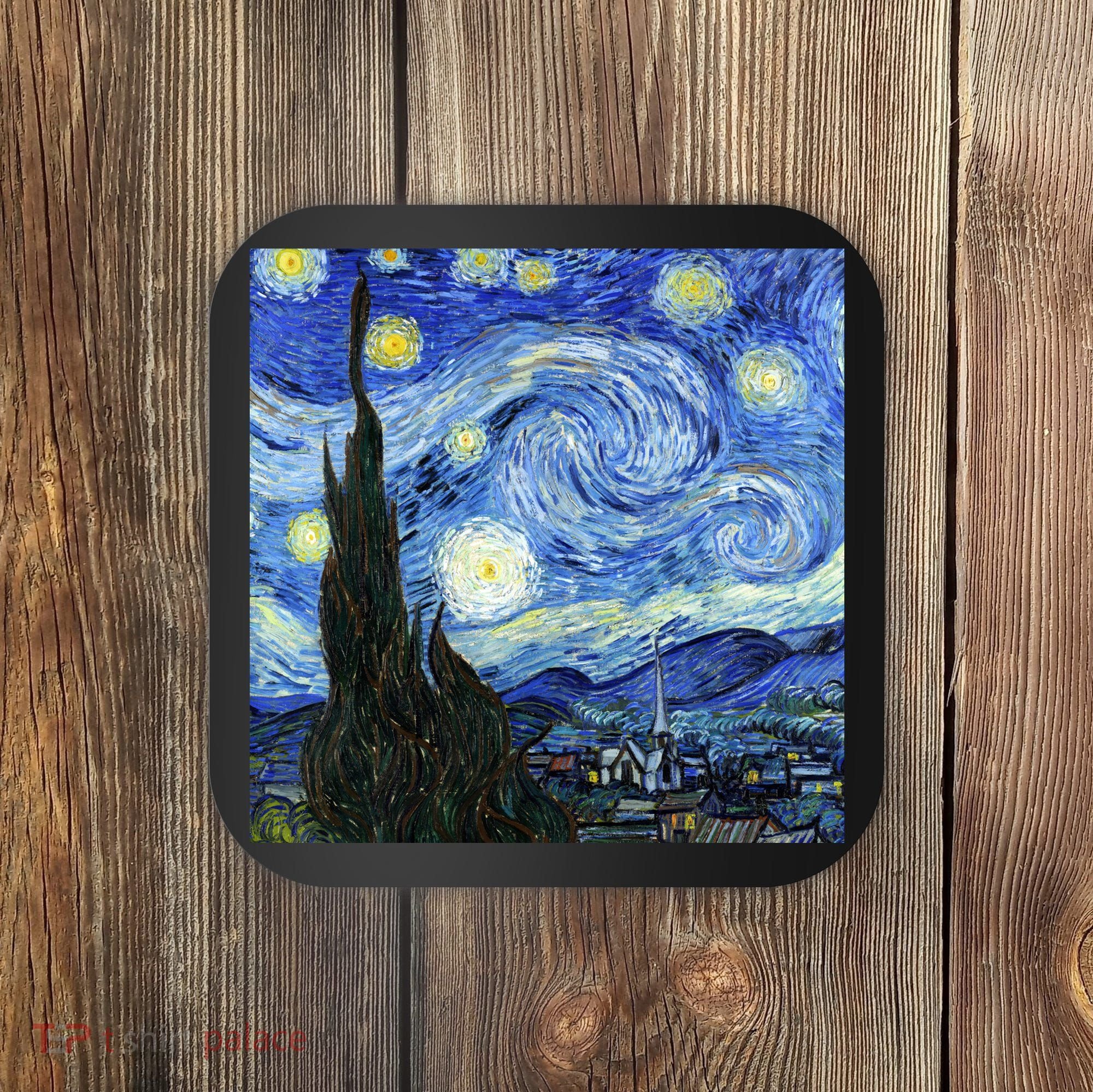 The Starry Night By Vincent Van Gogh Coaster