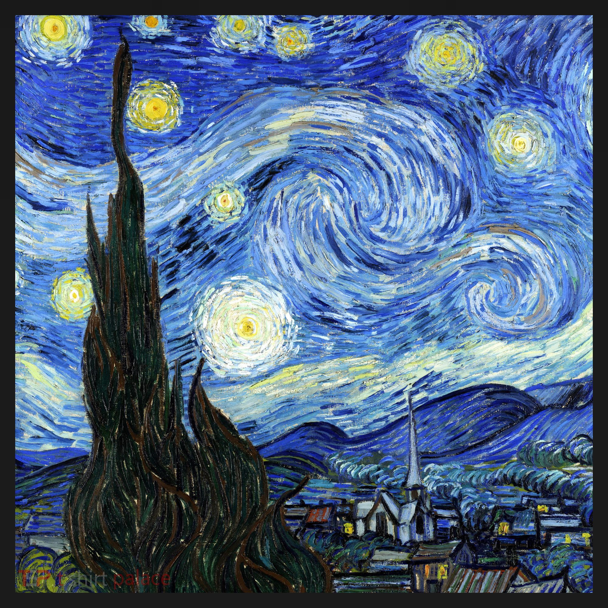 The Starry Night By Vincent Van Gogh Coaster