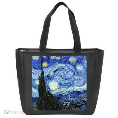 The Starry Night By Vincent Van Gogh Tote Bag