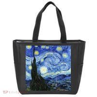 The Starry Night By Vincent Van Gogh Tote Bag thumb 0