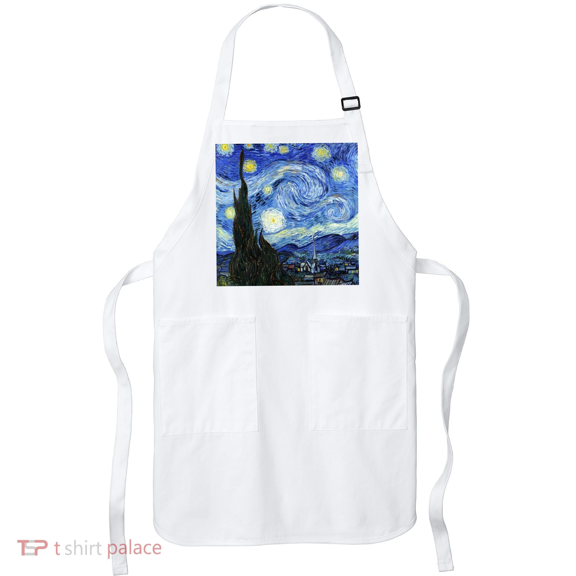 The Starry Night By Vincent Van Gogh Apron