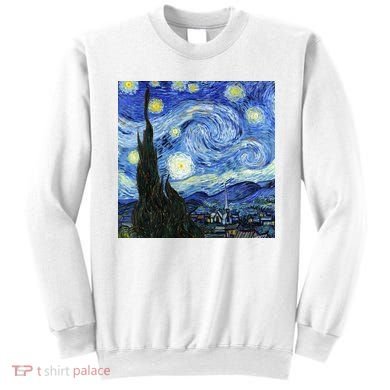 The Starry Night By Vincent Van Gogh Sweatshirt