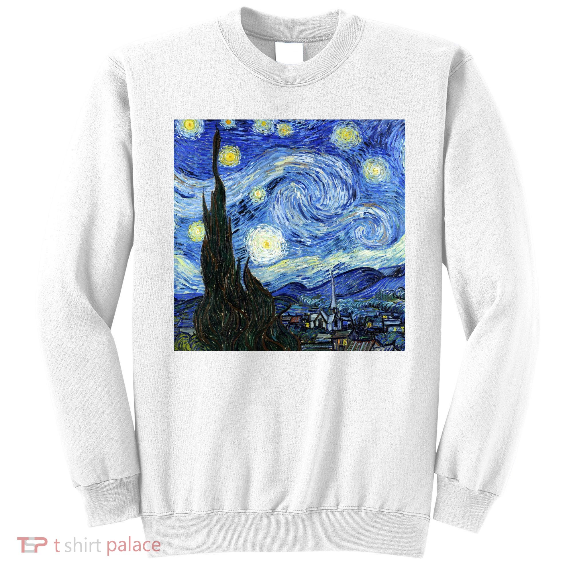 The Starry Night By Vincent Van Gogh Sweatshirt
