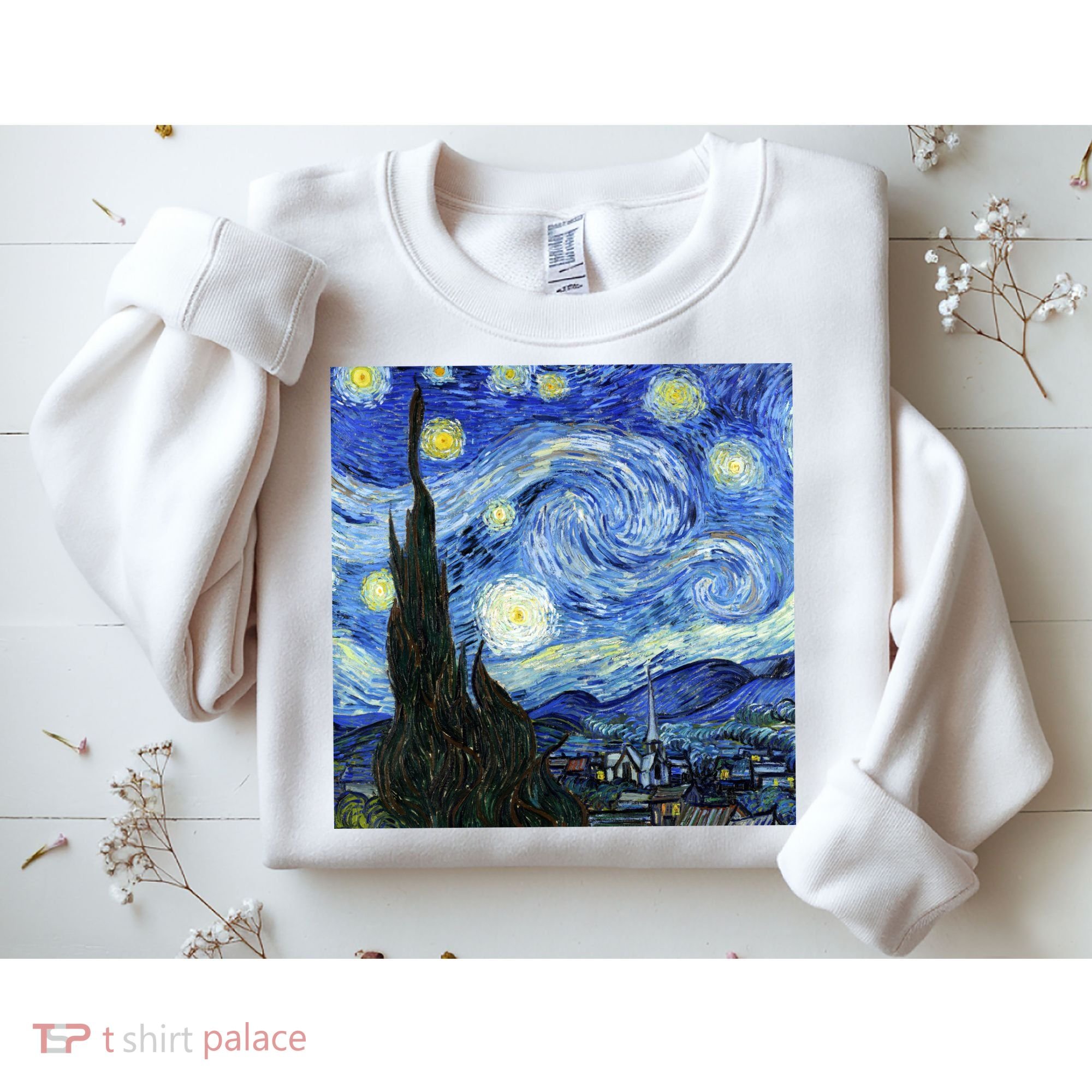 The Starry Night By Vincent Van Gogh Sweatshirt