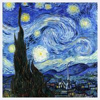 The Starry Night By Vincent Van Gogh Sweatshirt thumb 3