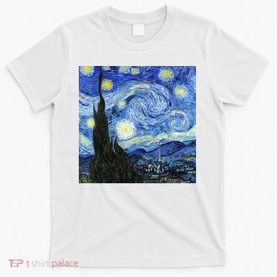 The Starry Night By Vincent Van Gogh T-Shirt