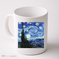 The Starry Night By Vincent Van Gogh Coffee Mug thumb 0