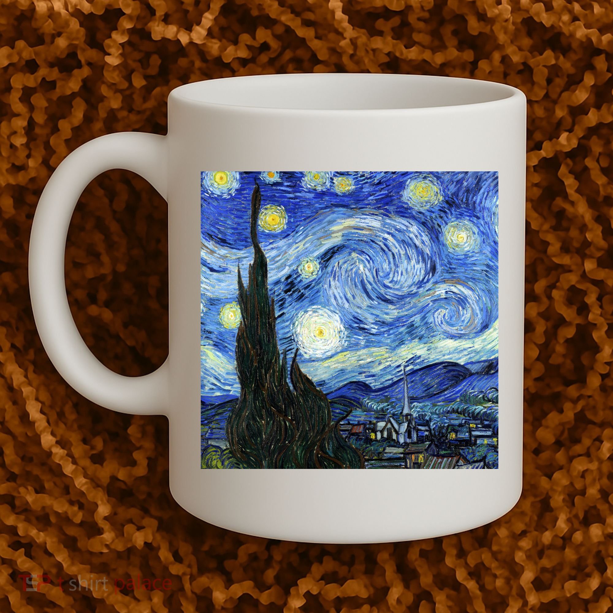The Starry Night By Vincent Van Gogh Coffee Mug