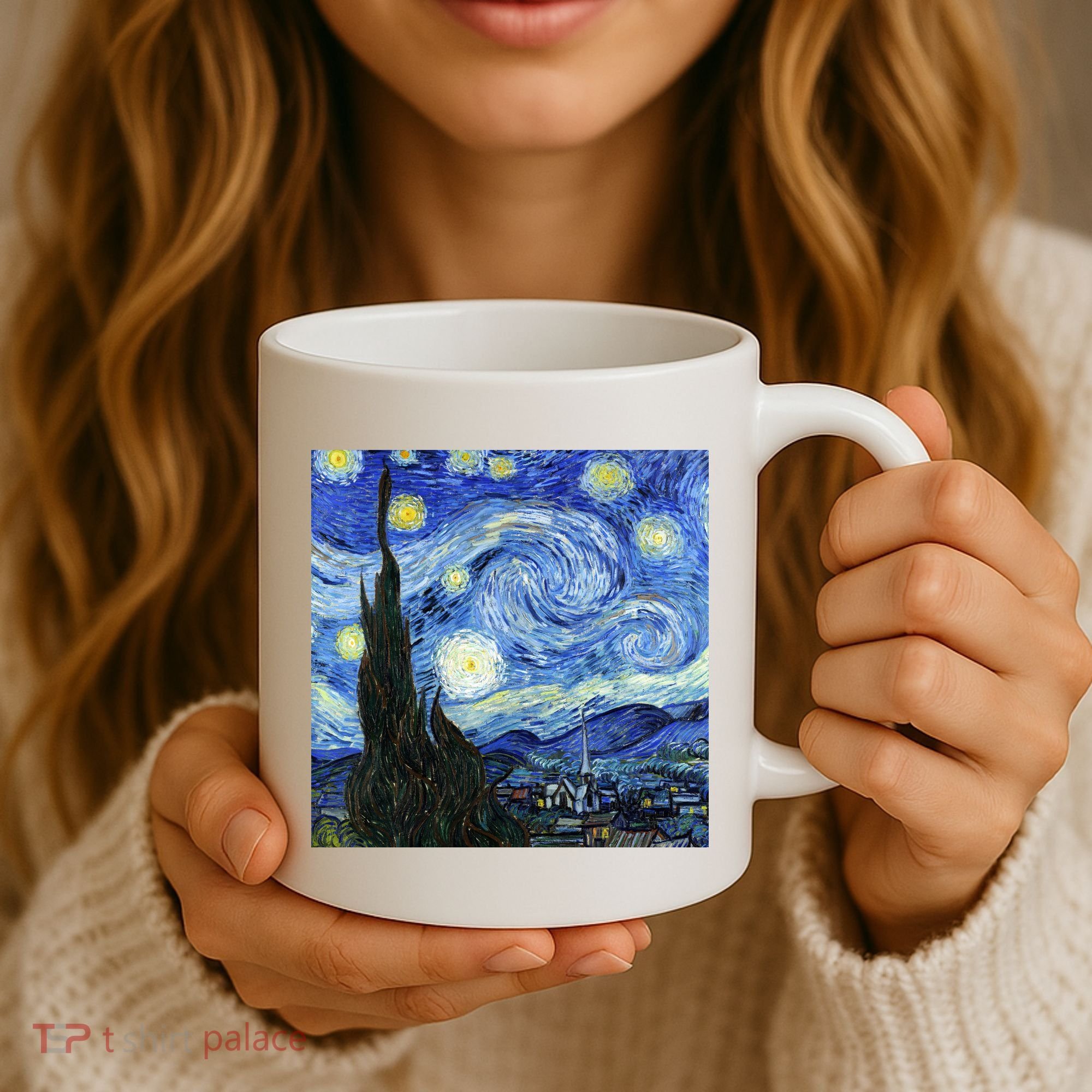 The Starry Night By Vincent Van Gogh Coffee Mug