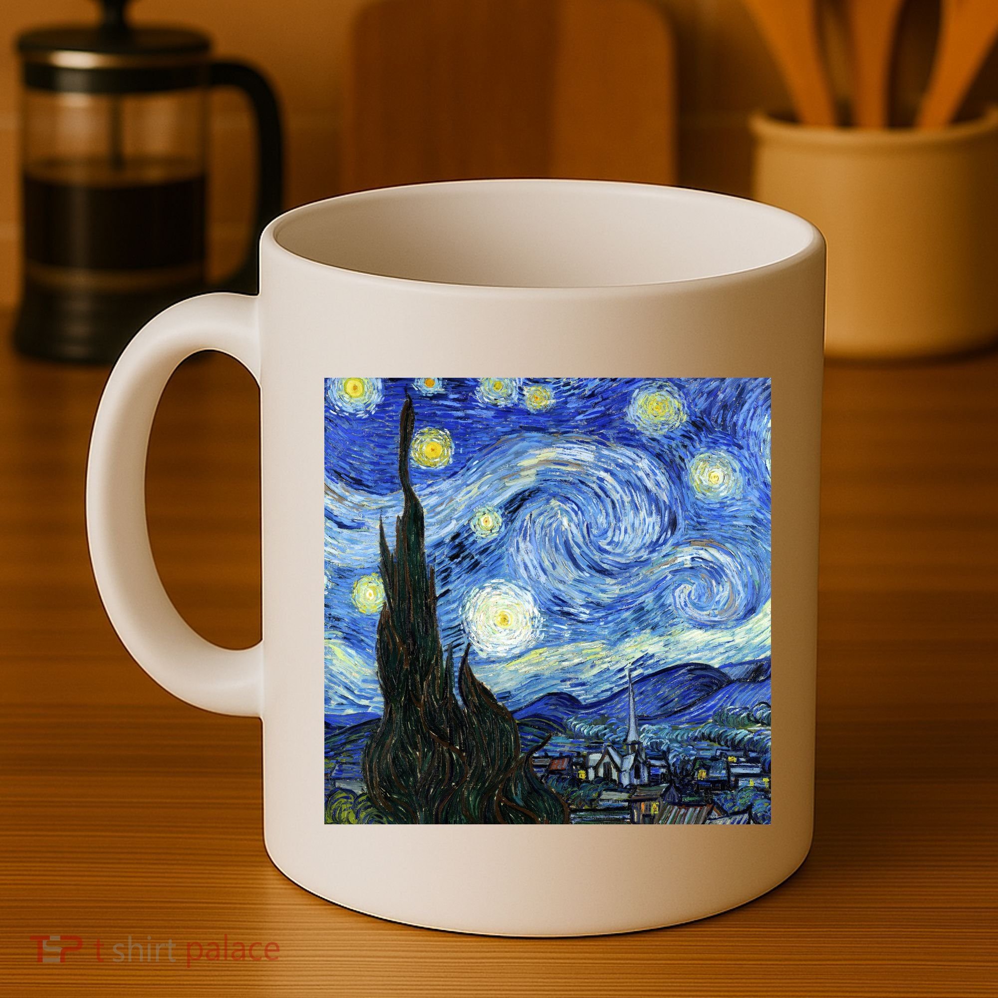 The Starry Night By Vincent Van Gogh Coffee Mug