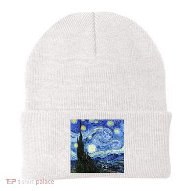 The Starry Night By Vincent Van Gogh Beanie