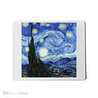 The Starry Night By Vincent Van Gogh Mousepad thumb 0
