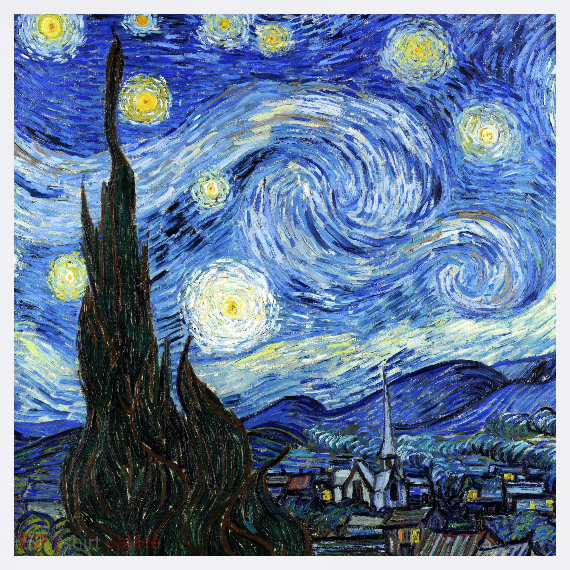 The Starry Night By Vincent Van Gogh Ornament