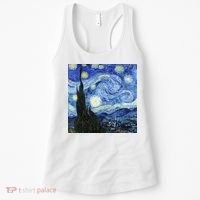 The Starry Night By Vincent Van Gogh Women's Tank Top thumb 0