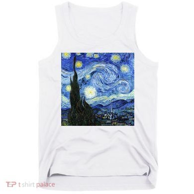 The Starry Night By Vincent Van Gogh Tank Top