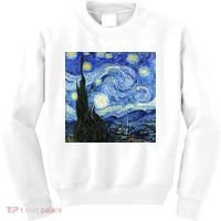 The Starry Night By Vincent Van Gogh Kids Sweatshirt thumb 0