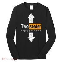 Two Seater Naughty Dirty Adult Humor Long Sleeve Shirt thumb 0