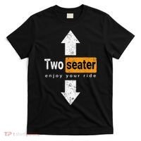 Two Seater Naughty Dirty Adult Humor T-Shirt thumb 0