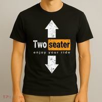 Two Seater Naughty Dirty Adult Humor T-Shirt thumb 3
