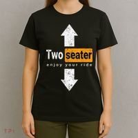 Two Seater Naughty Dirty Adult Humor T-Shirt thumb 4