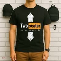 Two Seater Naughty Dirty Adult Humor T-Shirt thumb 6